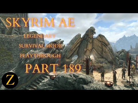 Skyrim Anniversary Edition / Legendary Difficulty Survival Mode Part 189 - The Funeral