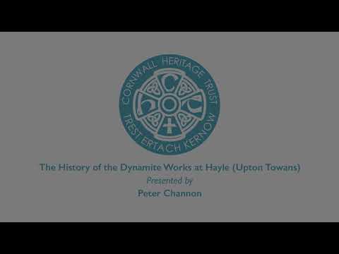 Cornwall Heritage Trust presents Dynamite Works, a story cafe by Peter Channon.