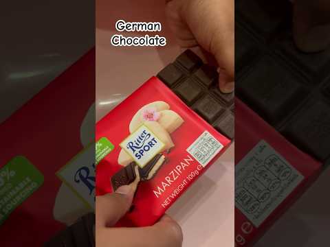 Ritter Sport Chocolate #marzipan #german brand #delicious #shorts