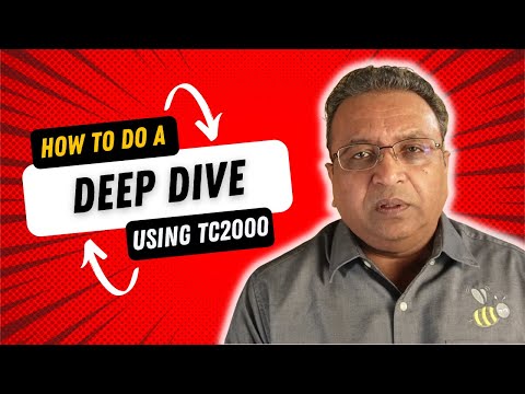 How to do a Deep Dive using TC2000