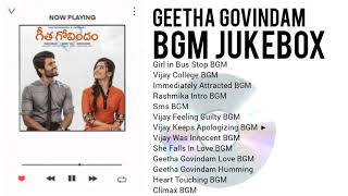 Geetha Govindam - BGM Jukebox  Vijay Deverakonda  