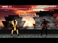 Mortal Kombat Project Kollection 2025 Scorpion MK2 Playthrough