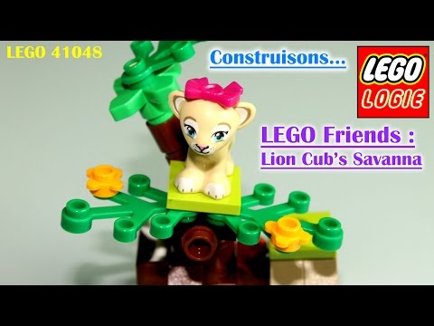 Vidéo LEGO Friends 41048 : La savane du lionceau