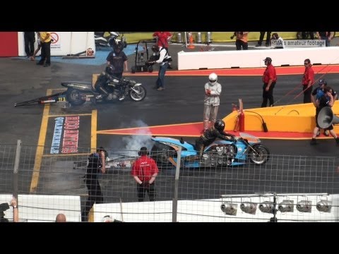 NitrOlympX 2013 - Top Fuel Bike Qualifying Summary