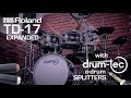 Expanding Roland TD-17 sound module with drum-tec electronic drums splitters