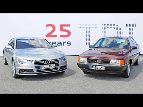 25 Jahre Audi TDI: Reduzierung des Schadstoffausstoßes um 98 Prozent