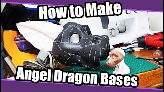 //Head Base Tutorial #1// Angel Dragon EVA Foam Head Base For Fursuits + Templater/Pattern