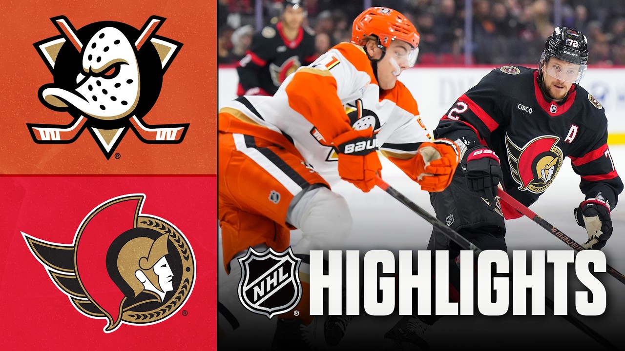 Ducks vs. Senators | NHL Highlights | March 14, 2026
