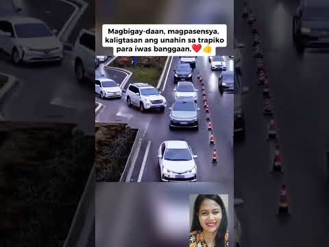 Walang banggaan kapag nagbigayan. #traffic #tips #giveaway #reactionvideo #ctto #short