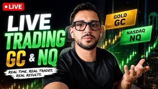🔴 LIVE DAY TRADING | GC/NQ