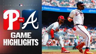 Phillies vs. Braves Game Highlights (4/26/26) | MLB Highlights