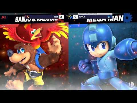 TJ 37 SSBU Winners Semis - Nip (Banjo) vs. rDNA (Mega Man)