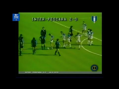 1979-80 (1^ - 16-09-1979) INTER-Pescara 2-0 [Aut.Domenichini,Oriali] Servizio D.S.Rai / 'FQA' IC
