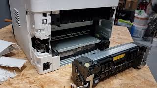 Kyocera ecosys p2040dn paper jam rear cover problem solve