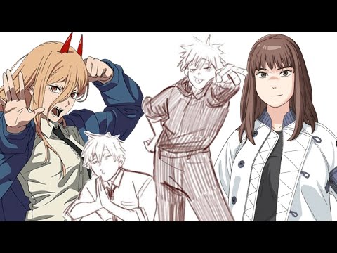 Denji And Maru Run A Successfull Booba Business! - chainsaw man X Heavenly Delusion Comic Dub 🤣🤣