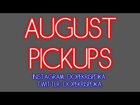 AUGUST  PICKUPS (PINK+DOLPHIN, ICECREAM, MISHKA .ETC