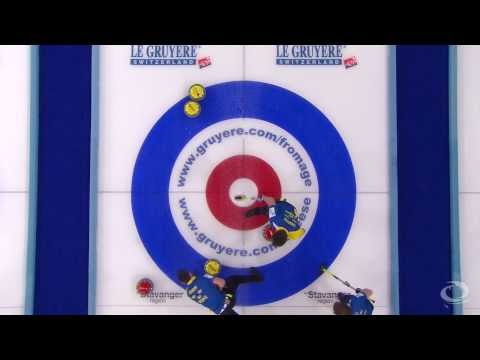 CURLING: SWE-RUS Euro Chps 2013 Men Draw 6 HIGHLIGHTS