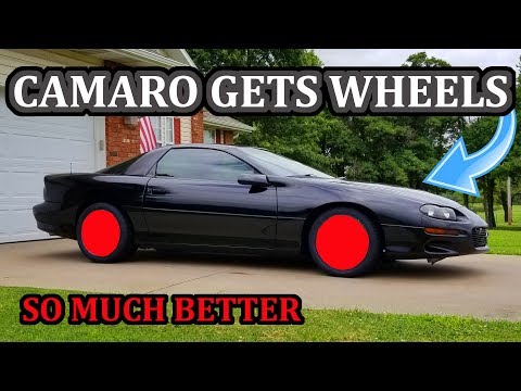 New Wheels for The B4C Camaro LOOKS AMAZING!!!