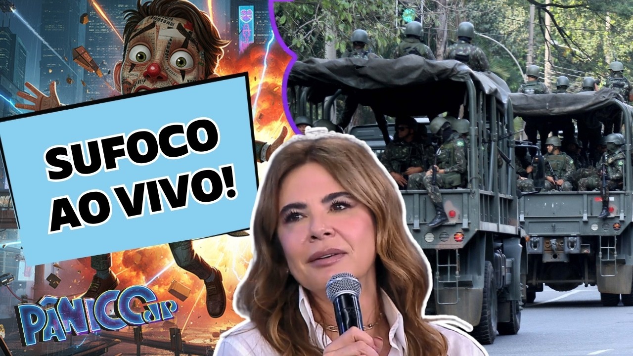 EXÉRCITO CERCOU A REDETV? LUCIANA GIMENEZ REVELA PÂNICO EM BASTIDORES