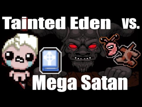 TBOI Repentance: Tainted Eden vs Mega Satan - Let's Unlock Wild Card