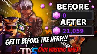 HOW TO GET BRAWLER FAST SOLO/Grind Gems (TDS Roblox)