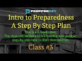 Intro to Preparedness 101 – Class 3