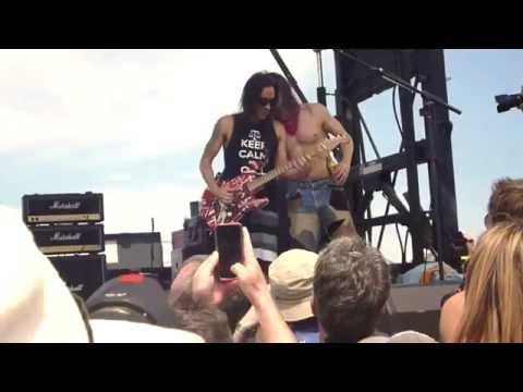 The Atomic Punks -  Hot For Teacher (with Nuno Bettencourt) Monsters of Rock Cruise 4-20-15