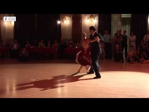  a  dance  to  a  vals  by  Juan D'Arienzo  at  Cheltenham International Tango Festival  in  2016