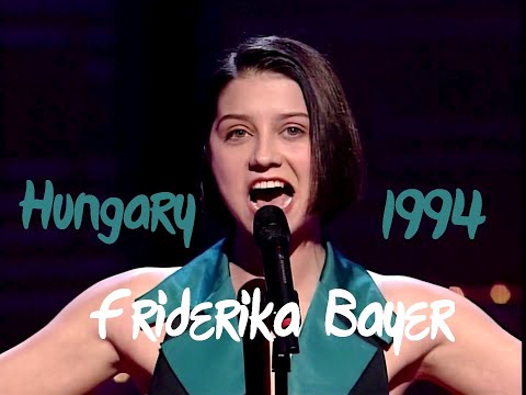 1994 Hungary: Friderika Beyer - Kinek mondjam el vetkeimet (4th place at ESC) with SUBTITLES
