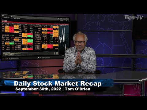September 30th, Daily Market Recap - 2022