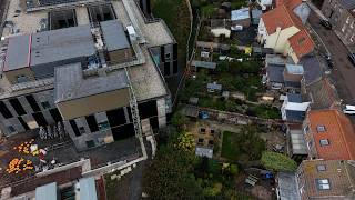 "Our homes are dwarfed by monstrous hospital that looks like a giant cigarette b