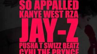 Kanye West feat. RZA, Jay-Z, Pusha T, Swizz Beatz &amp; Cyhi the Prynce- So Appaulled Slowed Down