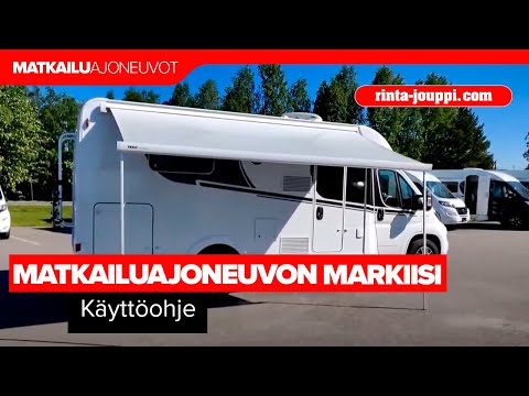 Matkailuajoneuvon markiisi | KÄYTTÖOHJE