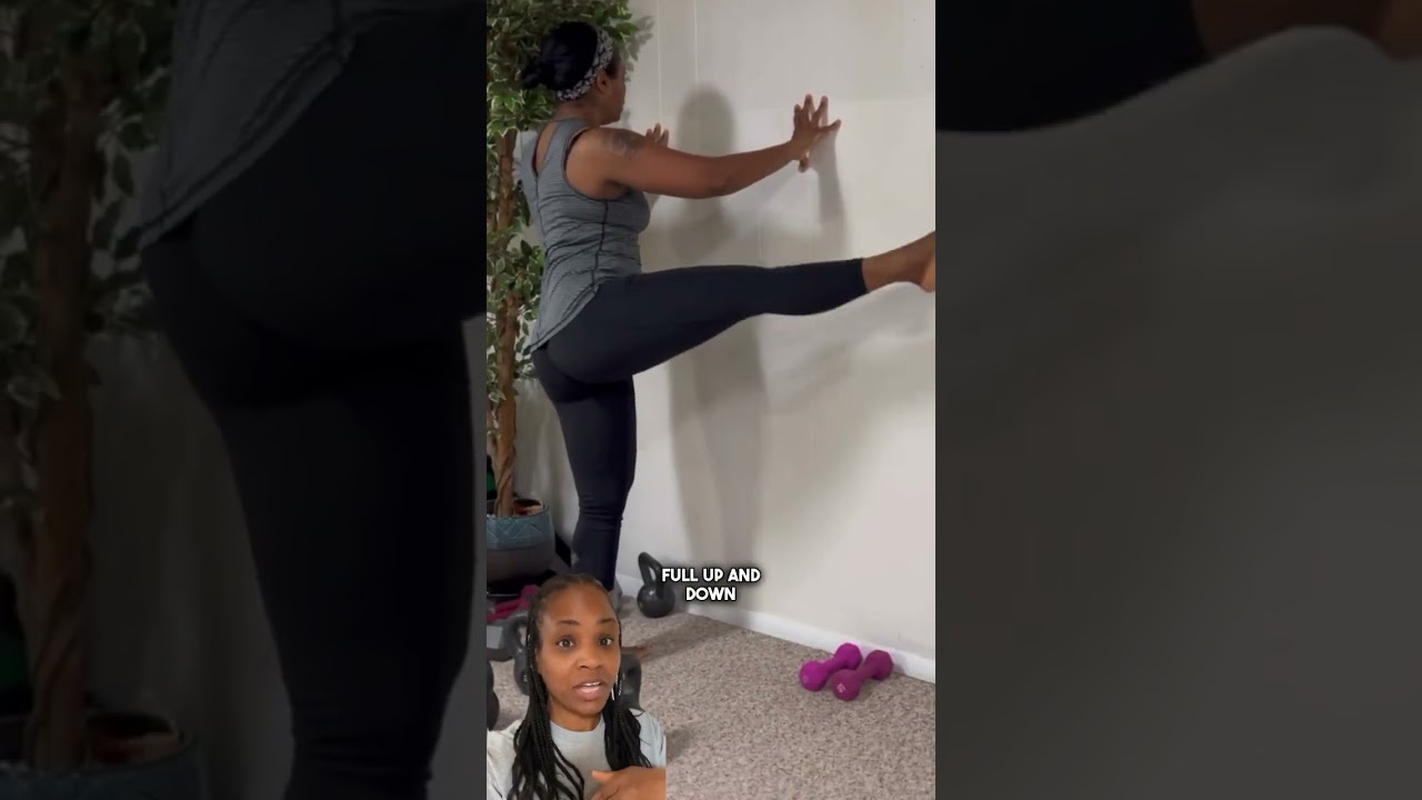 Wall Pilates for Core, Thighs & Bum