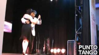 Julio Balmaceda y Corina de la Rosa en el Mundial de Tango 2010.