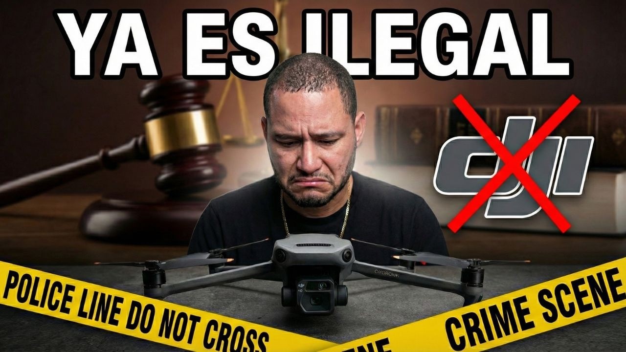 EL FIN DE DJI EN USA? QUE PASARA AHORA?