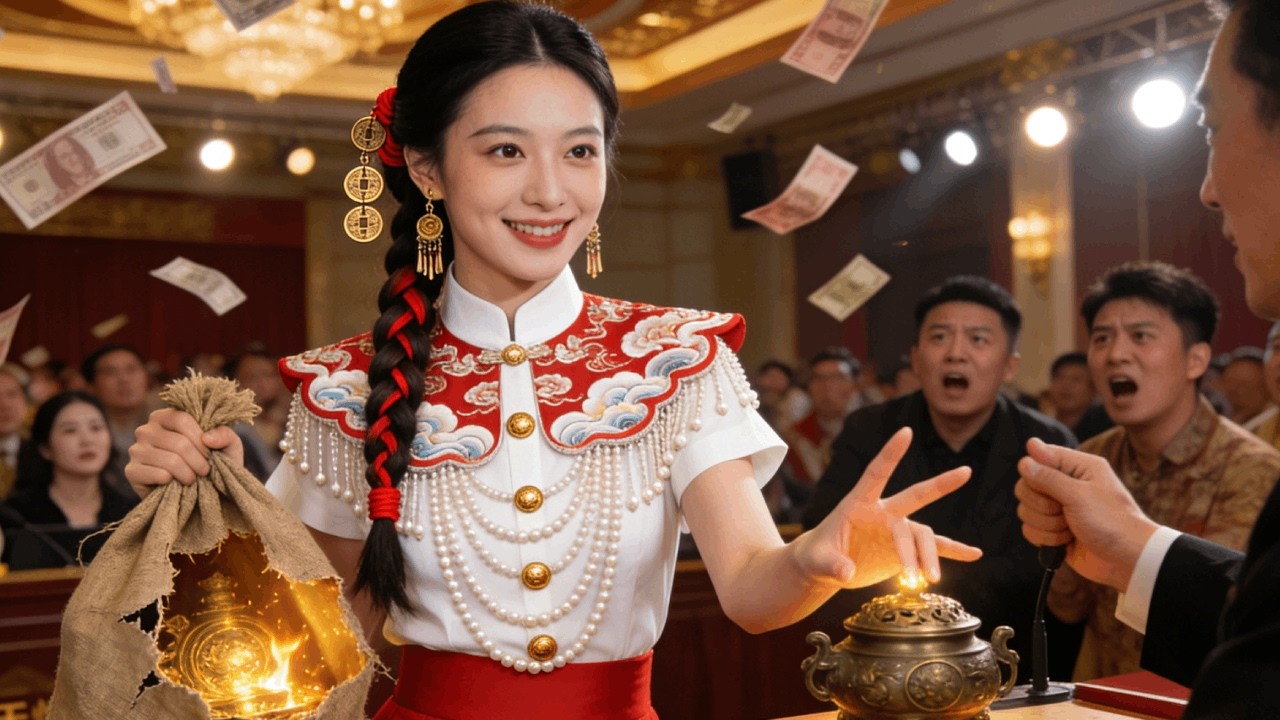 ในงานประมูล สาวถือก้อนหินถูกหัวเราะเยาะ แต่ไม่รู้เป็นของโบราณล้ำค่า ทำให้ทั้งบ้านกลายเป็นมหาเศรษฐี