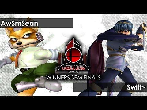 Melee: AwSmSean (Fox) V Swift~ (Marth) - Obelisk 47 Tournament SSBM