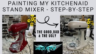 Painting my KitchenAid Stand Mixer // Step-by-step Tutorial