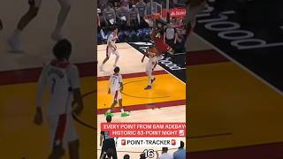 Bam Adebayo Highlight… All 83 points in one Clip #nba