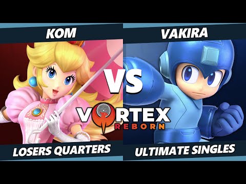 Vortex Legends 19 Losers Quarters - KOM (Peach) Vs. Vakira (Mega Man) SSBU Ultimate Tournament