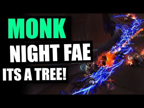 👊LOOKS GOOD! MONK NIGHT FAE COVENANT ABILITIES SHADOWLANDS ALPHA