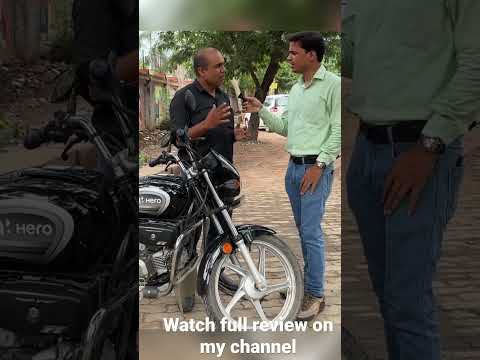 Hero Splendor Customer Review on Mileage #electricscooter