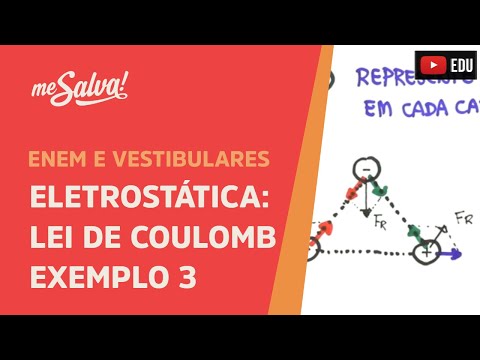 Me Salva! ELT14 - Eletrostática - Lei de Coulomb - Exemplo 3