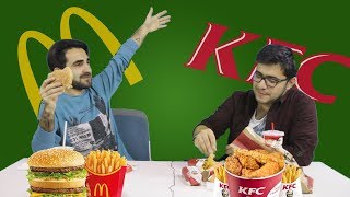 McDonalds yoxsa KFC? - 7 manat ilə Test etdik!