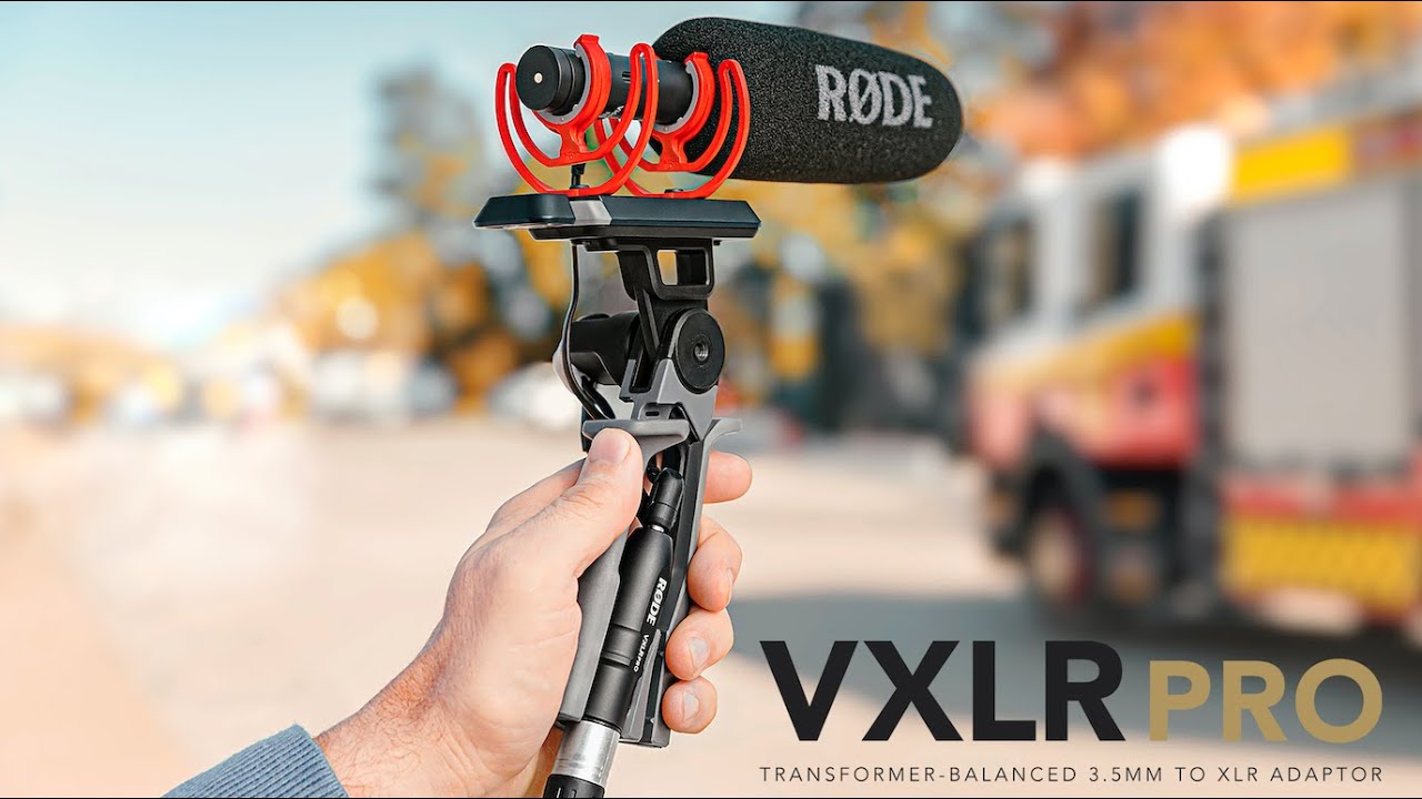 Rode VXLR PRO Transformer-balanced 3.5mm TRS to XLR adaptor