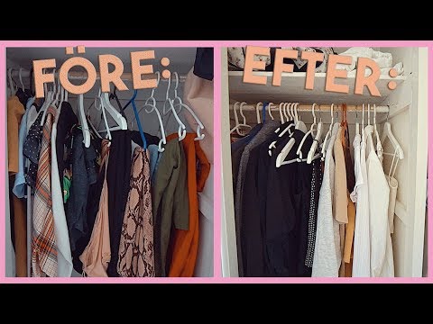 RENSAR UT MIN GARDEROB