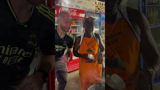 🇰🇪 Kenyan Cassava Chips Street Food in Mombasa Kenya #shorts
