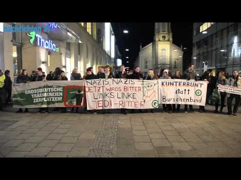 Gegendemo zum Burschenbundball