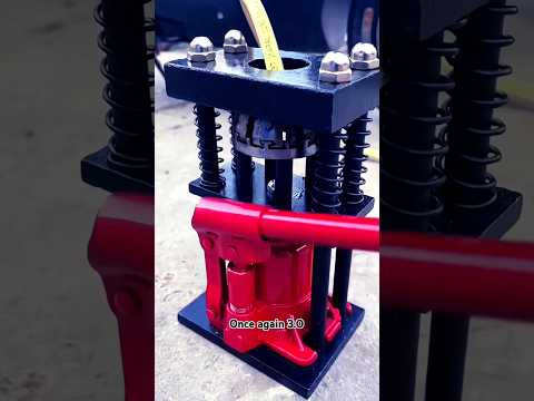 Manual Hydraulic Pipe Crimping Machine #HydraulicCrimping #ManualTools #HVACTools #PEXConnections